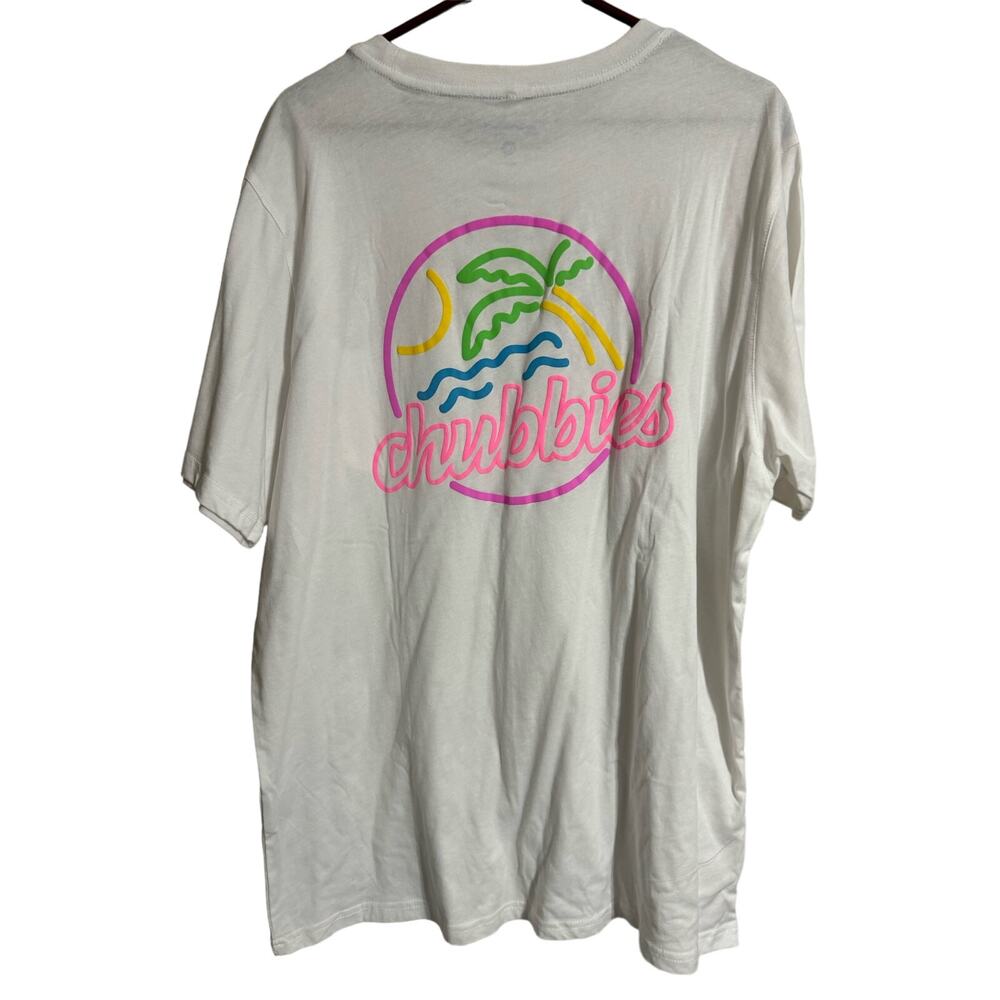 Chubbies Retro Neon Sign Tee XXL